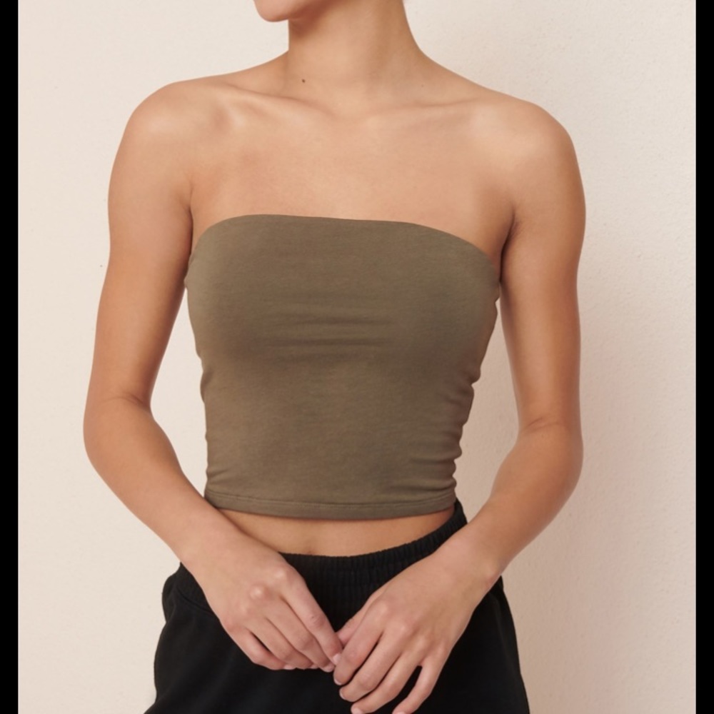 Garage Green Tube Top